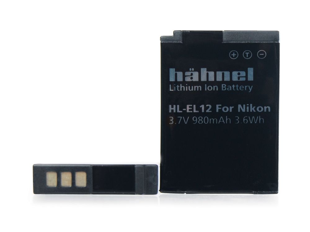Hahnel EN-EL12 980mAh 3.7V Battery for Nikon