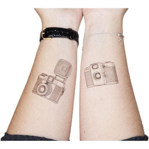 Lomography Tattoo Stickers Set