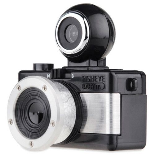 Lomography Fisheye Baby 110 Film Camera (Metal)