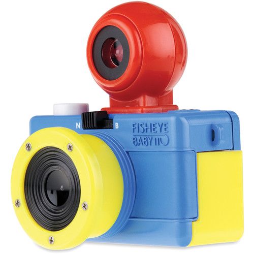 Lomography Fisheye Baby 110 Film Camera Multicolor
