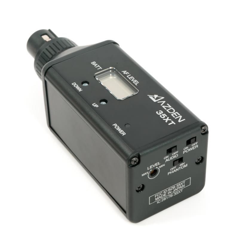 Azden 330LX UHF On-Camera Plug-In & Body-Pack System ** 566.125-589.875 MHz Tx-Rx Kit