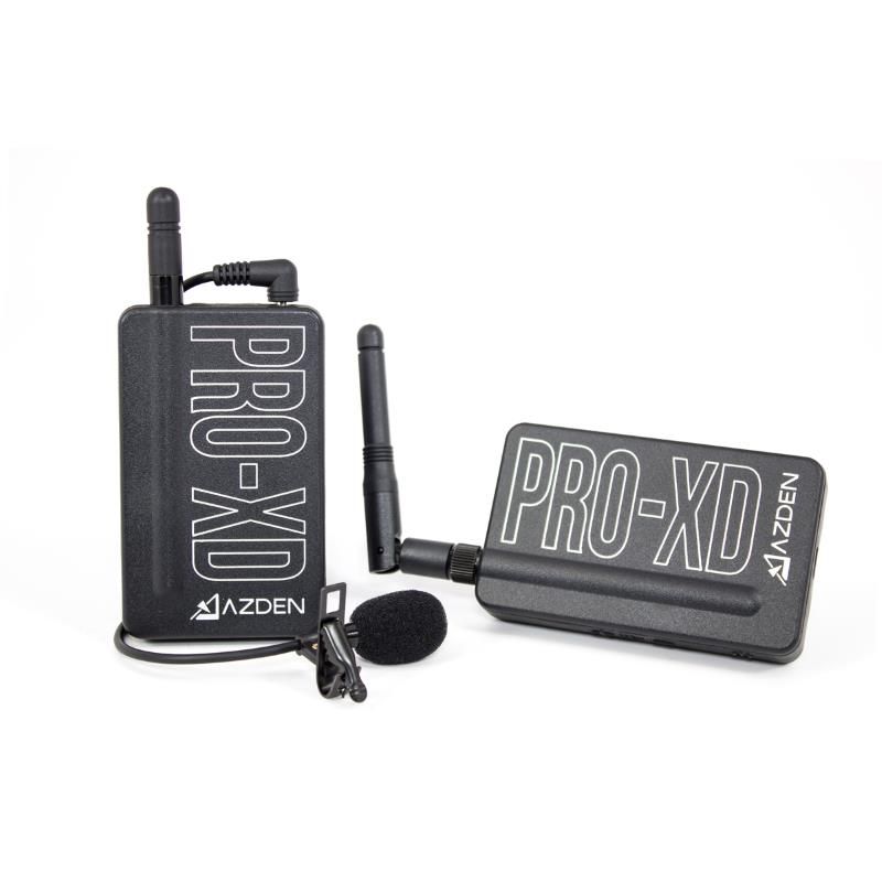 Azden PRO-XD Digital Wireless Microphone System 2.4 GHz Tx-Rx Kit **