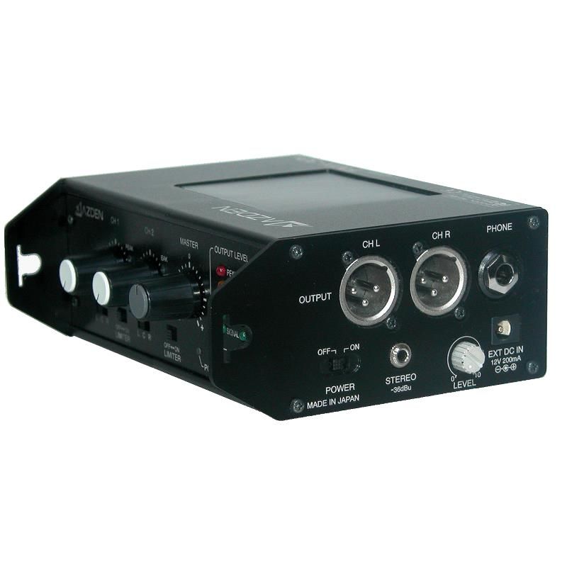 Azden FMX-22 2-Channel Portable Microphone Mixer **