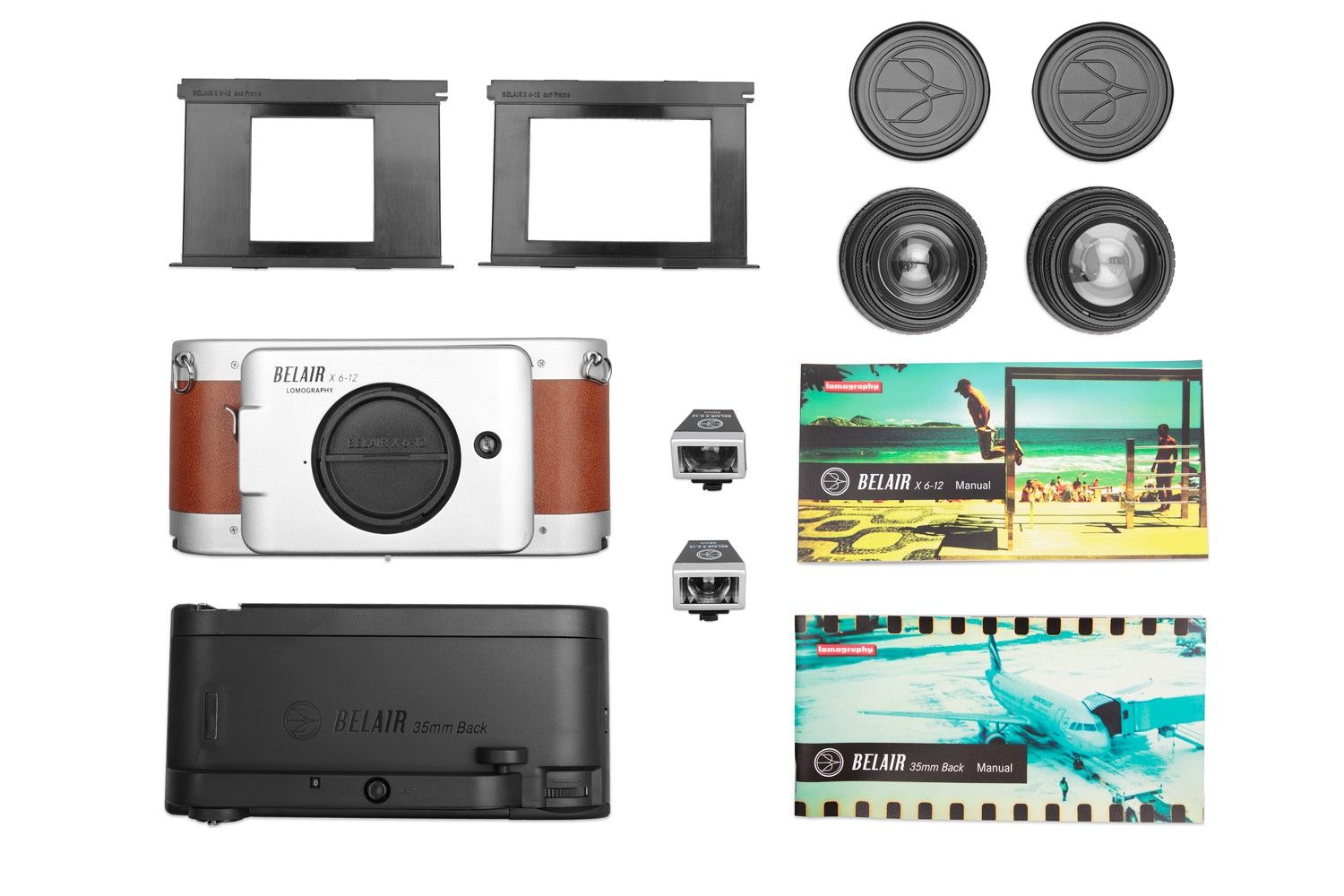 Lomography Belair X 6-12 Jetsetter Medium Format Camera Deluxe Kit