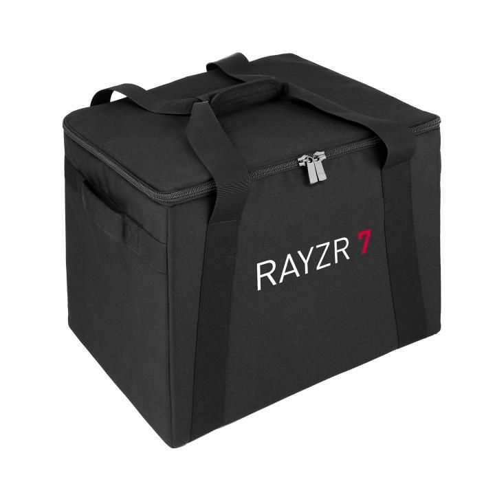 Rayzr 7 300B Bi-Color Premium Pack 7" LED Fresnel Light inc Barn Doors and case