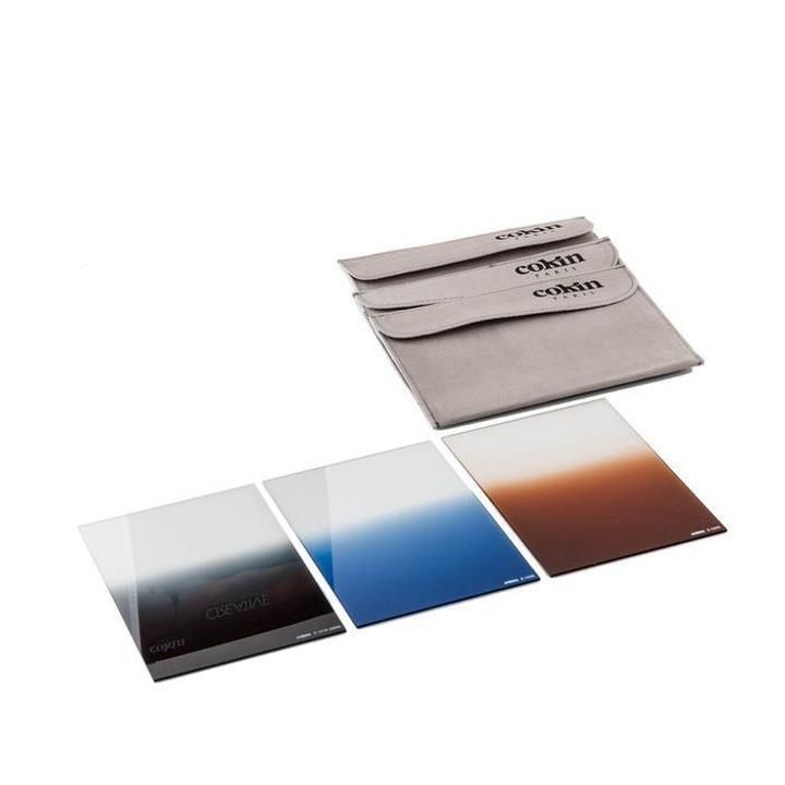 Cokin Landscape Kit P (M) Series - GND121S, Blue123S, Tobacco125