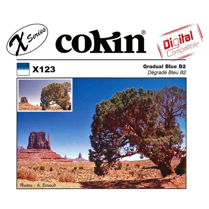 Cokin B2 - Graduated Blue XL (X) Filter - Hard 2-Stops