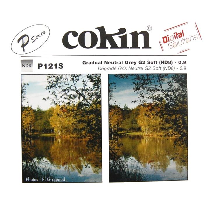 Cokin G2 - ND8 Soft 3-Stop Graduated Neutral Density M (P) Filter 469213