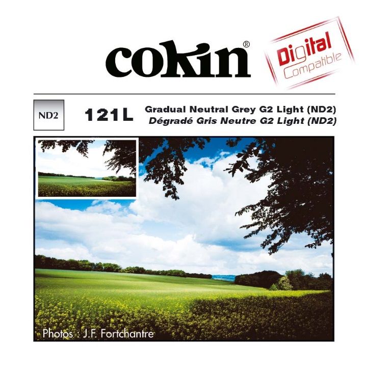 Cokin G2 - ND2 Light 1-Stop Graduated Neutral Density XL (X) Filter 469221