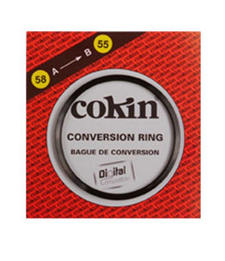 Cokin Step-Down Ring 58-55mm - Black