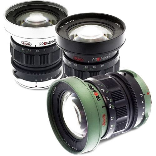 Kowa Prominar 8.5mm f/2.8 Lens for Micro Four Thirds - Silver