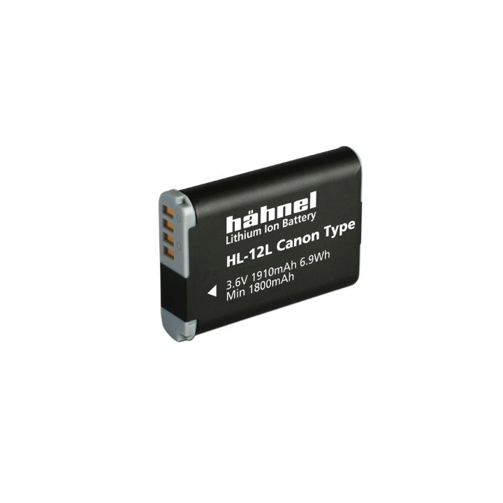 Hahnel HL-12L 1910mAh 3.6V Replacement Battery for Canon NB-12L