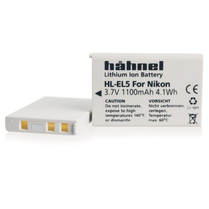 Hahnel EN-EL5 1230mAh 3.7V Battery for Nikon