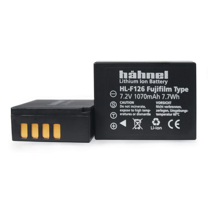 Hahnel NP-W126 1070mAh 7.2V Battery for Fuji