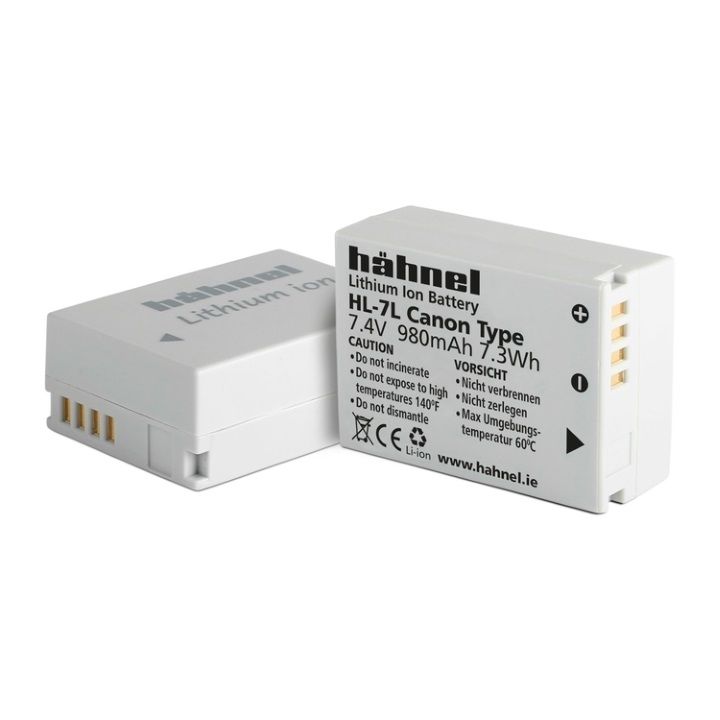 Hahnel NB-7L 980mAh 7.4V Battery for Canon