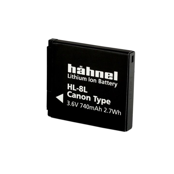 Hahnel NB-8L 740mAh 3.6V Battery for Canon