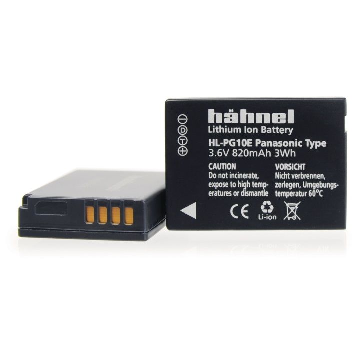 Hahnel DMW-BCG10E 940mAh 3.6V Battery for Panasonic