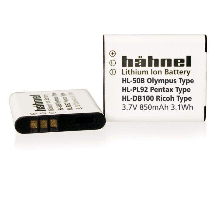 Hahnel D-Li92 850mAh 3.7V Battery for Pentax **