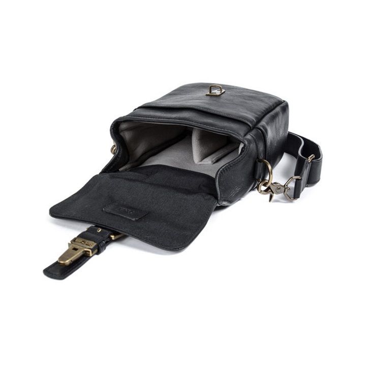 ONA The Bond Street - Leather Camera Bag - Black **