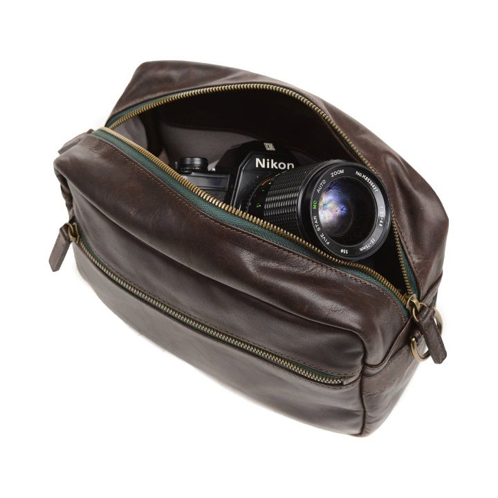 ONA Crosby Leather Camera Bag (Dark Truffle) **