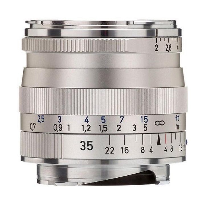 Zeiss Biogon 35mm f/2.0 ZM Lens for Leica M-Mount - Silver