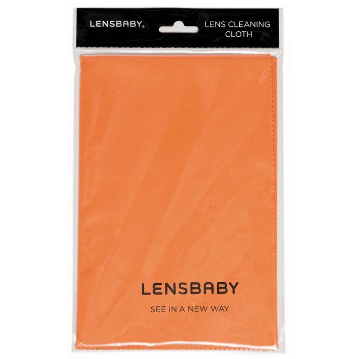 Lensbaby Premium Microfiber Lens Cleaning Cloth - Orange
