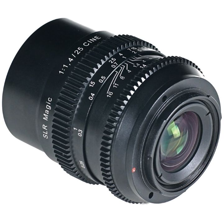 SLR Magic CINE 25mm f/1.4 lens for Sony E-mount