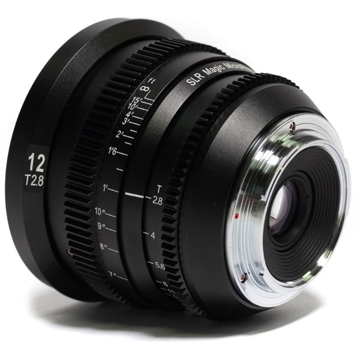 SLR Magic MicroPrime Cine 12mm T2.8 lens (MFT Coverage) for Micro Four Thirds Mount