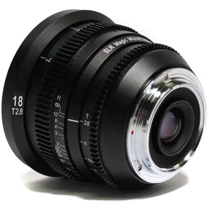 SLR Magic MicroPrime Cine 18mm T2.8 Lens for Micro Four Thirds Mount