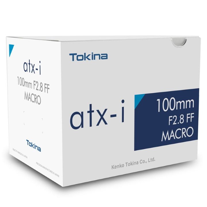 Tokina atx-i 100mm f/2.8 FF Macro Lens for Canon