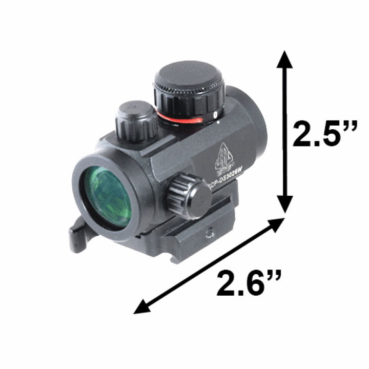 Leapers 1x30mm Micro Red-Green Micro Dot Sight with QD Mount