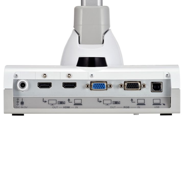 Elmo L-12W Visual Presenter 8MP,Full-HD 30fps,12x Opt Zoom HDMI, Remote, STEM CAM