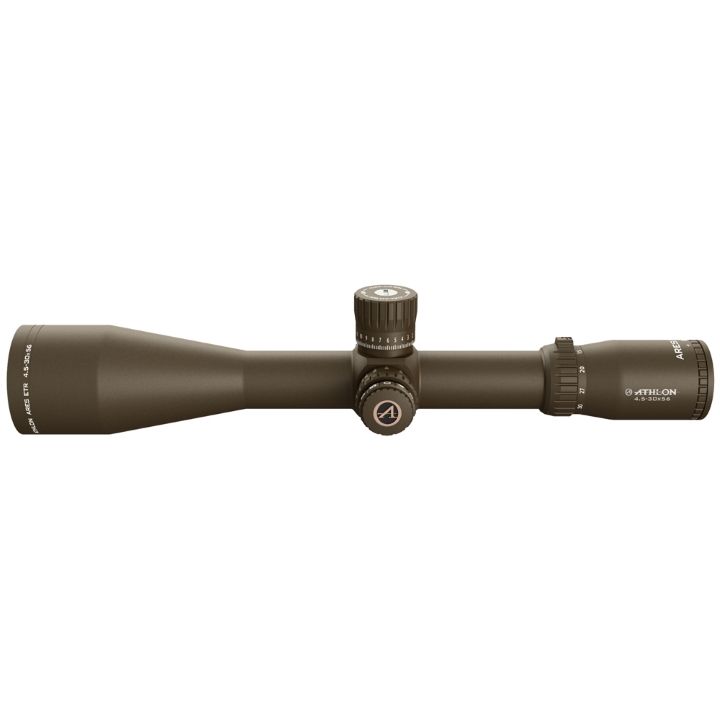 Athlon Ares ETR 4.5-30x56 34mm APLR2 FFP IR MOA Riflescope - Brown