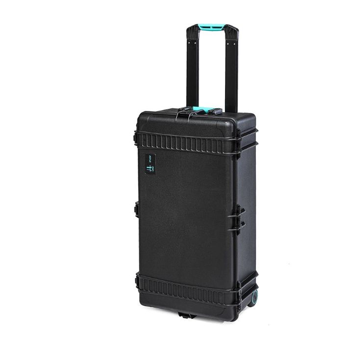 HPRC 2745W - Wheeled Hard Case Empy (Black) Kit with 4x Stainless Steel Clips