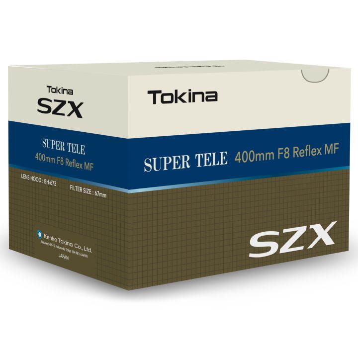 Tokina Super Tele 400mm f/8 Reflex MF Lens for Nikon F-Mount