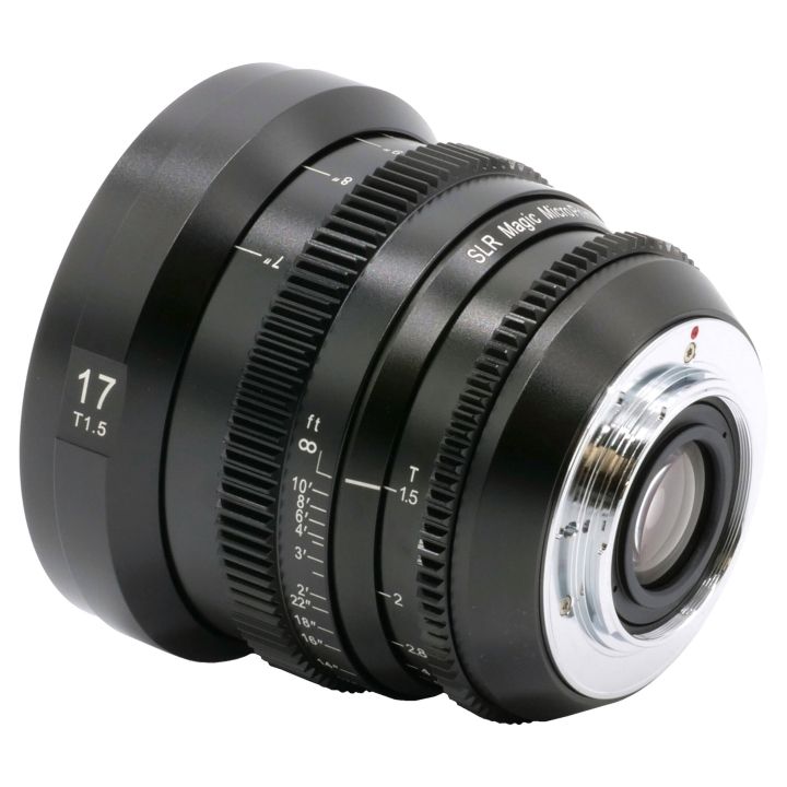 SLR Magic MicroPrime Cine 17mm T1.5 Lens for Micro Four Thirds Mount