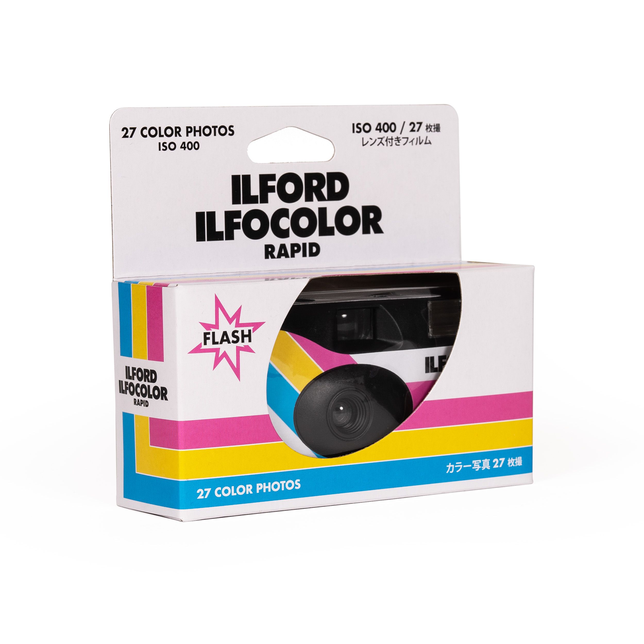 Ilford IlfoColor Single Use Camera - 27 exposures / ISO400 - White