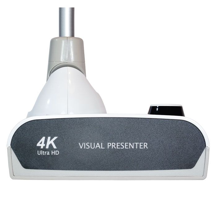 Elmo L-12G Visual Presenter, 4K Ultra HD 60fps, 12x Opt Zoom, HDMI, Remote