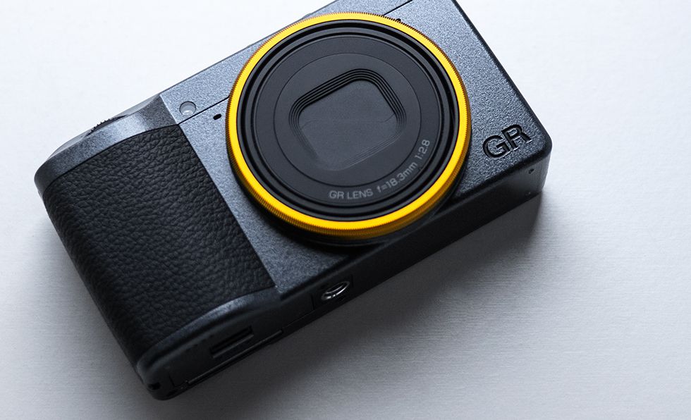 Ricoh GR 3 Street Edition Compact Camera close up shot